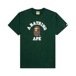 A BATHING APE: Зелёная футболка 