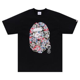 A BATHING APE: Чёрная футболка 