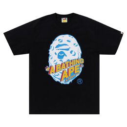 A BATHING APE: Чёрная футболка 