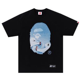 A BATHING APE: Чёрная футболка 