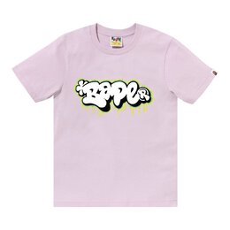 A BATHING APE: Фиолетовая футболка 