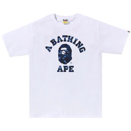 A BATHING APE: Белая футболка 