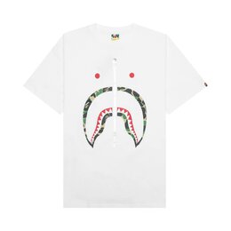 A BATHING APE: Белая футболка 