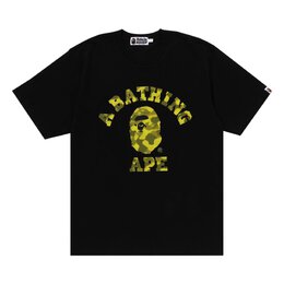 A BATHING APE: Чёрная футболка 