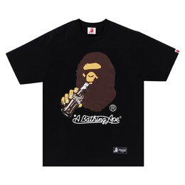 A BATHING APE: Чёрная футболка 