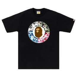 A BATHING APE: Чёрная футболка 