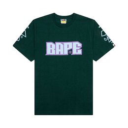 A BATHING APE: Зелёная футболка 