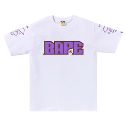 A BATHING APE: Белая футболка 