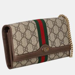 Gucci: Бежевый кошелёк