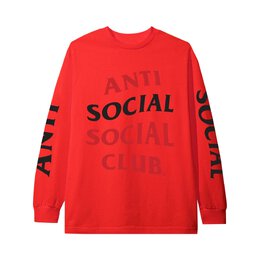 Anti Social Social Club: Красная футболка 