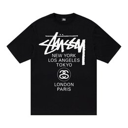 Stussy: Чёрная футболка 