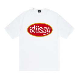 Stussy: Белая футболка 