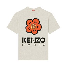 Kenzo: Серая футболка 