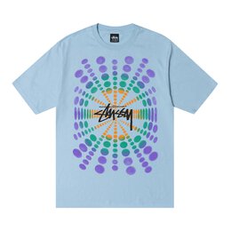 Stussy: Голубая футболка 