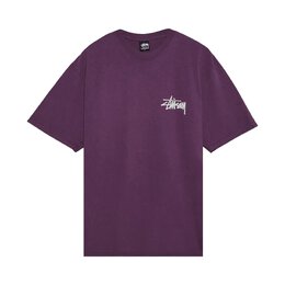 Stussy: Фиолетовая футболка 