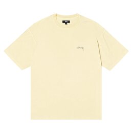 Stussy: Жёлтая футболка 