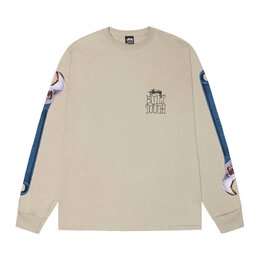 Stussy: Футболка цвета хаки 