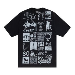 Stussy: Чёрная футболка 