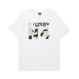 Stussy: Белая футболка 