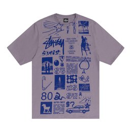 Stussy: Розовая футболка 