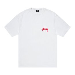 Stussy: Белая футболка 