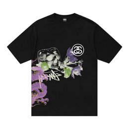 Stussy: Чёрная футболка 