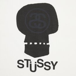 Stussy: Белая футболка 