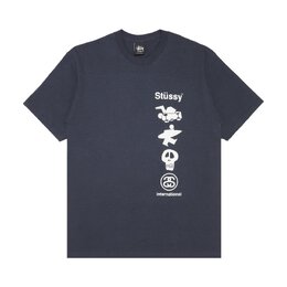 Stussy: Тёмная футболка 