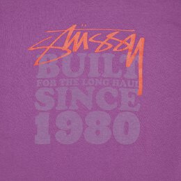 Stussy: Фиолетовая футболка 