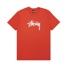 Stussy: Красная футболка 