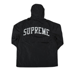 Supreme: Чёрная куртка  Champion