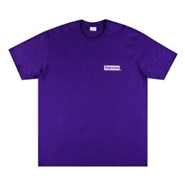 Supreme: Фиолетовая футболка 