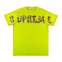 Supreme: Зелёная футболка  Toy Pile