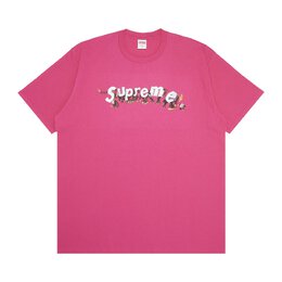 Supreme: Розовая футболка  Apes