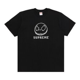 Supreme: Чёрная футболка  Skeleton