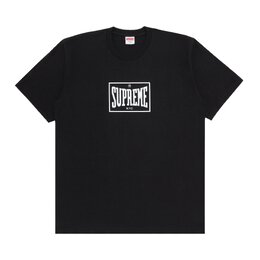 Supreme: Чёрная футболка  Warm Up