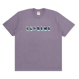 Supreme: Фиолетовая футболка 