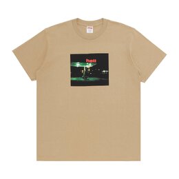 Supreme: Футболка цвета хаки 