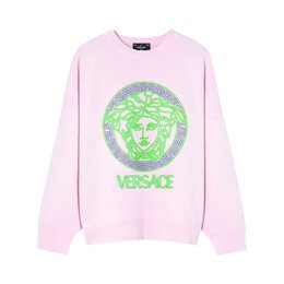 Versace: Розовая толстовка 