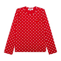 Comme des Garçons: Футболка в горошек 