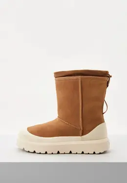 UGG: Коричневые ботинки