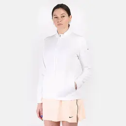 NIKE: Белая толстовка  Dri FIT