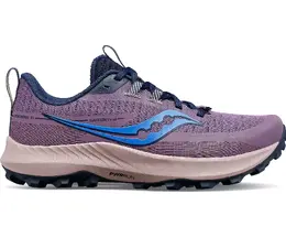 Saucony: Фиолетовые кроссовки  Peregrine