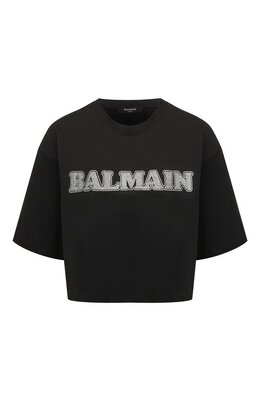 Balmain: Хлопковая футболка 