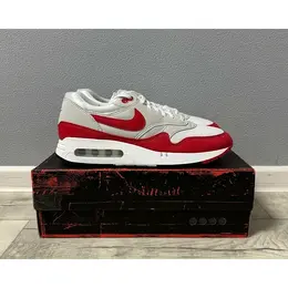 NIKE: Красные кроссовки Air Max 1