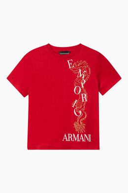 Emporio Armani: Футболка с принтом