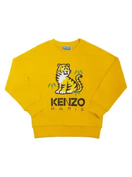 KENZO KIDS: Хлопковый свитшот 