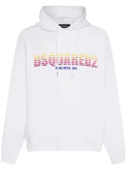 DSQUARED2: Хлопковая толстовка 