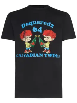 DSQUARED2: Хлопковая футболка 