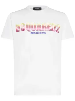 DSQUARED2: Хлопковая футболка 